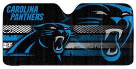 Carolina Panthers Auto Sun Shade - 59&quot;x27&quot; - $1,126.25 MXN
