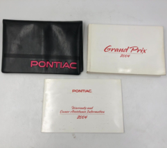 2004 Pontiac Grand Prix Owners Manual Handbook Set with Case OEM L04B29025 - £35.65 GBP