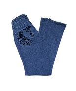 Lee Slender Secret Lower On The Waist Women&#39;s Size 8 Short Bootcut Blue ... - $18.00
