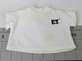 ET Extraterrestrial Plush Shirt 5 Inch Stained Stuffed Animal Toy - £6.40 GBP