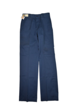 Vintage Lee Work Pants Mens 30x32 Navy Cotton Blend Made in USA Workwear... - £34.60 GBP
