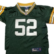 Reebok Green Bay Packers Youth Boys Size L (7) Jersey Clay Mathews #52 Kids Used - £11.52 GBP