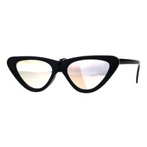 Women&#39;s Lollita Fashion Sunglasses Flat Cat Eye Mirrored Lens UV400 - £14.91 GBP