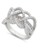 Ring Size: 10 - Ring Ceremony Double Infinity 2 In 1 CZ Ring - $72.47 CAD