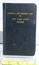 New York State Vehicle And Traffic Law 1953 Booklet - £38.98 GBP