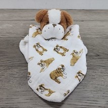 Mud Pie Baby Lovey Puppy Dog Bulldog Security Blanket - $13.78