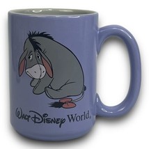 Eeyore Donkey Walt Disney World Ceramic Purple Mug - £25.69 GBP
