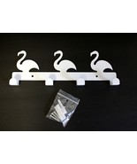 Wall Mounting Multi Purpose 4 Hook Kitchen Bathroom  Swan Design Key Hol... - $10.79 CAD