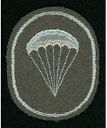 CIRCA 1967-1991, DDR, NVA, PARA, NCO, SLEEVE PATCH, PARACHUTIST - $20.00
