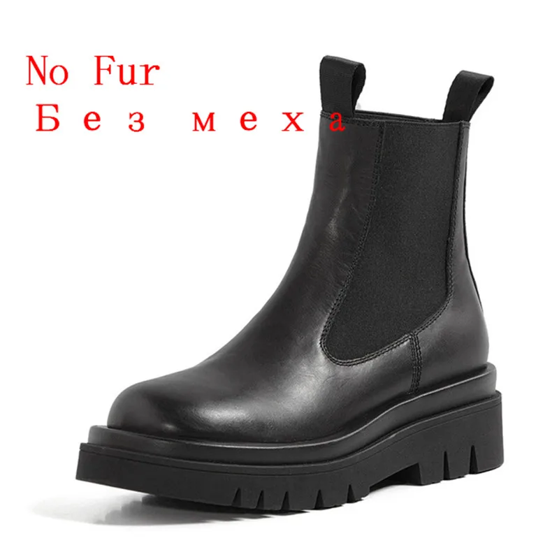 FEDONAS Ins Elegant Leather Autumn And  Shoes For Women Platform  Heels Pumps es - £240.08 GBP