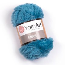 8 Pack Yarnart Mink (8 Skein) Fur Yarn, Soft Fur Yarn Chunky Fluffy Faux Fur Yar - £31.57 GBP