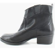 Kenneth Cole booties 8.5 M hot step cowboy black leather boots women&#39;s  - £47.47 GBP