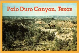 Vtg Postcard Palo Duro Canyon, Near Amarillo and Canyon, Texas - £5.19 GBP