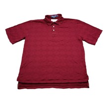 Polo Golf Ralph Lauren Shirt Mens M Red Wine Short Sleeve Classic - $19.68