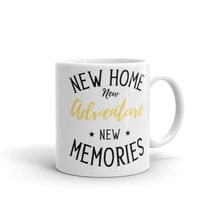 New Home New Adventures New Memories, Coffee Mug Tea, Mug for Couple, Funny Coff - £14.67 GBP