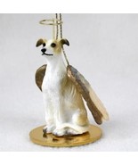 Small Angel GREYHOUND TAN Dog Breed Angel Christmas Holiday Ornament - £11.74 GBP