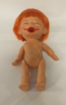 Vintage 1960 Freckle Face Red Headed Doll Made in Japan 6 Inches Tall - £12.05 GBP