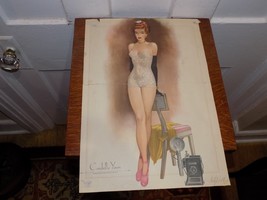 Vintage Esquire Fritz Willis Pin Up on Paper - $753.84 MXN