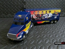 Sunoco Toy Trailer Truck 11th of Series 2004 Race Car Carrier Hauler Blue 16x4 - £15.54 GBP