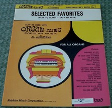 Organ-izing Popular Music, Al Hermanns, 1969, Supp.Book 1  OLD MUSIC BOOK - $7.91