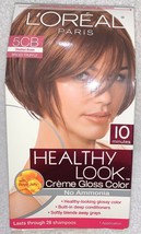 L'oreal Paris 5CB Spiced Truffle Chestnut Brown Creme Gloss Color Hair Dye New - $26.72