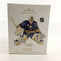 Hallmark Keepsake Christmas Ornament Hockey Ryan Miller Buffalo Sabres NHL 2012 - $19.75