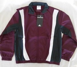 NEW Maroon / Black Adidas Adistar Jacket, authentic ( Youth Medium ) - £11.70 GBP