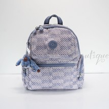 NWT Kipling BP4048 Matta Small Backpack Travel Bag Polyester Eternal Tweed Multi - £64.25 GBP