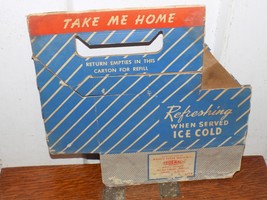 Vintage A A Sparkling Beverage Six Pack Cardboard Holder - $47.22 CAD