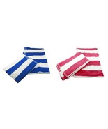 2 Pack 100% Cotton Velour Striped Beach Bath and Pool Towel - $25.71 CAD