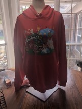 Walt Disney World Parks Do Not Open Until Christmas XL Hoodie, Red Pullover, NWT - £58.38 GBP