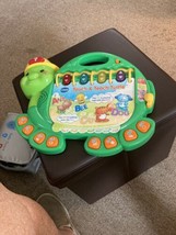 VTech Touch and Teach Turtle Educational Learning Toy ABC&#39;s Music Reading-C7 - £11.05 GBP
