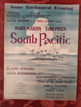 RARE Sheet Music Some Enchanted Evening South Pacific Rodgers Hammerstein 1949 - £12.71 GBP