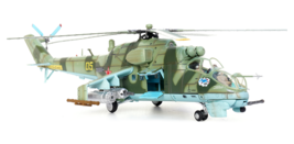 MI-24 Hind Attack Helicopter Gunship - Soviet 1988 - 1/72 Scale Model - $118.79