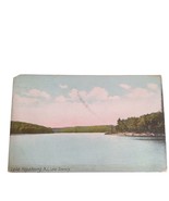 Postcard Lake Hopatcong New Jersey Lake Scenery Undivided Back Vintage P... - £10.08 GBP
