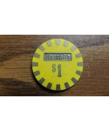 Vintage Harrah&#39;s $1 Casino Chip c 15-j - €8,43 EUR