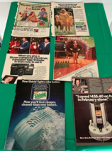 Collectible print advertising lot magazine ads for various products - $36.00 CAD