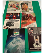 Collectible print advertising lot magazine ads for various products - $36.00 CAD