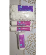 Lot of 4 Up&amp;up Regular Cotton Rounds Super Jumbo Cotton Balls Hypoallerg... - $23.05 CAD