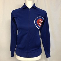 Chicago Cubs Jacket Stitches Athletic Gear Womens S Used - £19.72 GBP