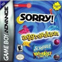 Sorry! / Aggravation / Scrabble Junior [video game] - $6.34