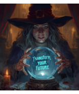 HAUNTED 50x -200x WITCH&#39;S TRANSFORM YOUR FUTURE CAST UNTIL HALLOWEEN MAG... - $1,439.48 MXN+