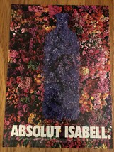 Absolut Isabell Original Magazine Ad - $3.99