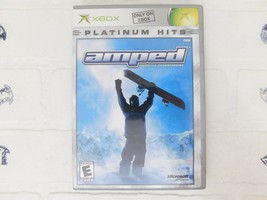 Amped Freestyle Snowboarding Original Microsoft Xbox 2001 With Manual - £10.84 GBP