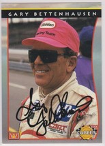 Gary Bettenhausen (d. 2014) Autographed 1992 AW Sports NASCAR Racing Card - £31.85 GBP