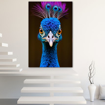 Peacock avatar Canvas Painting Wall Art Poster Landscape Canvas Print Picture - £10.96 GBP+