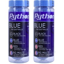 Python 3 Ball Can Blue Racquetballs (Standard Color W/Tournament Quality!) (2-Pa - $38.99