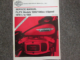 1978 1979 1980 1981 1982 1983 1984 Harley Davidson Fl Fx Service Atelier Manuel - £181.70 GBP