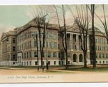 New High School Syracuse New York UDB Rotograph  Postcard - $7.92