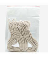 50 Feet Roll - 1/4 Inches round Diameter Cotton Kerosene Oil Lamp Wicks ... - €11,44 EUR